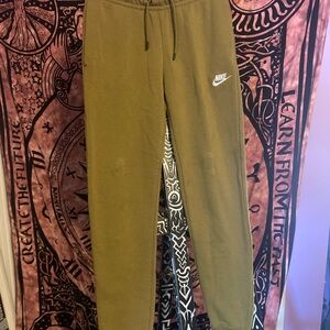 Nike Olive Green Sweatpants